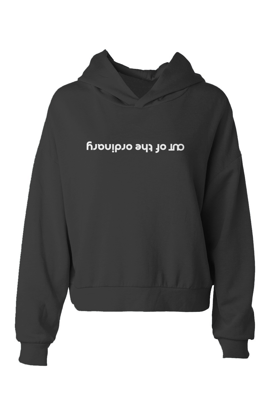 Out of the ordinary hip height hoodie