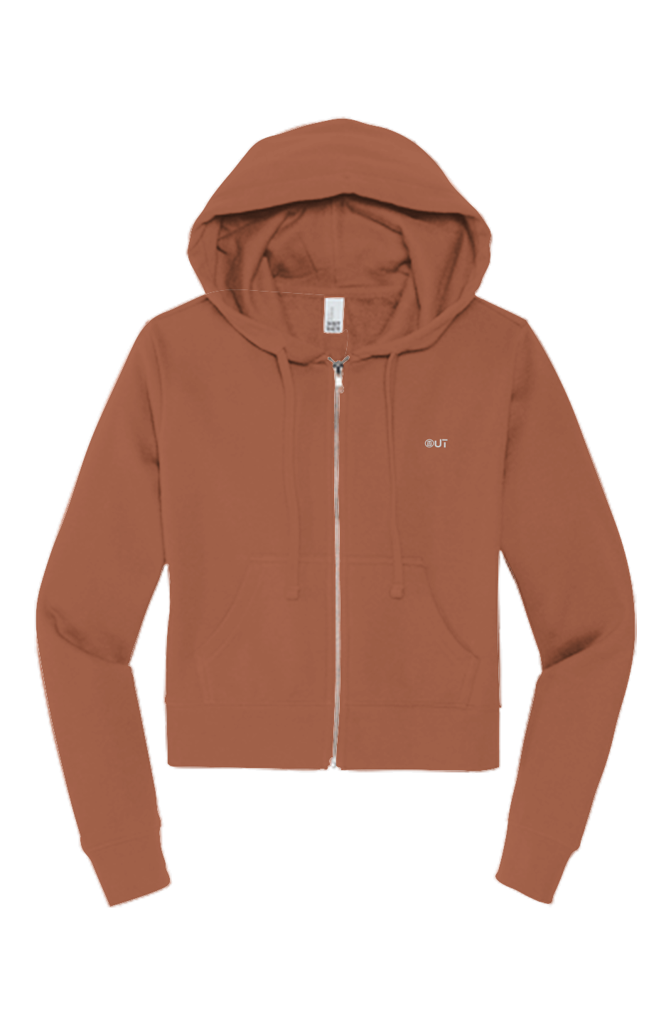 O'logo District Womens Zip Hoodie