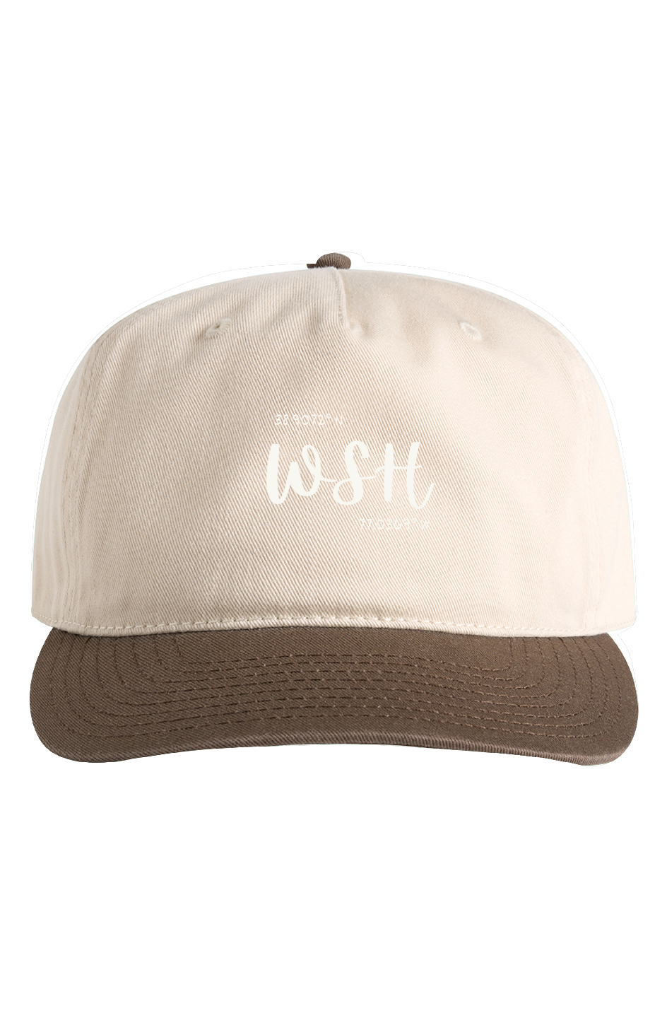 Washington DC Coordinates Two-Tone Cap