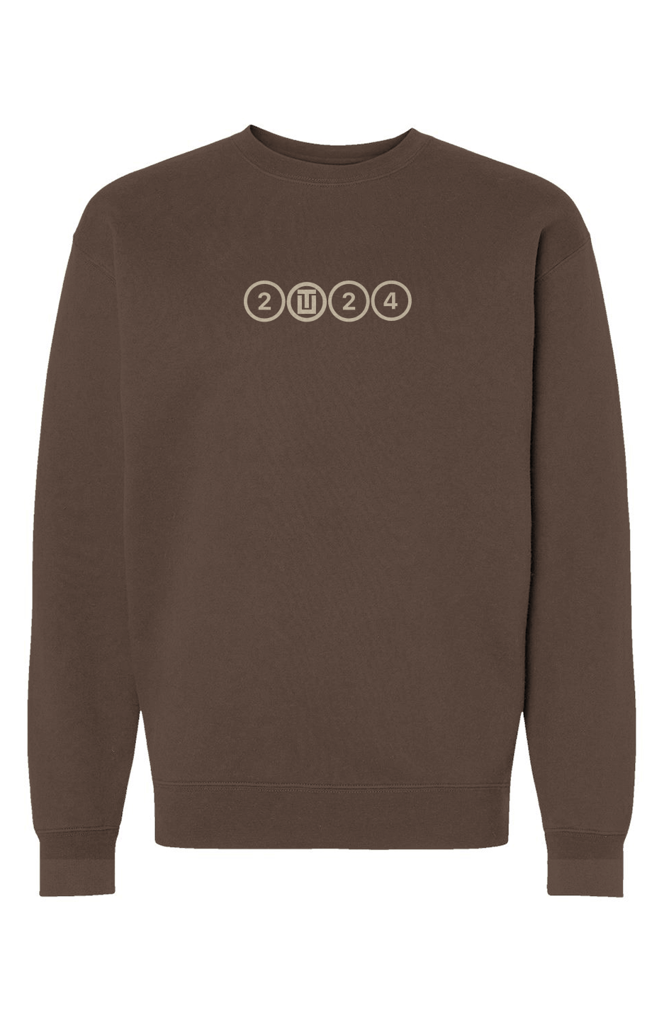 Brown cream 2024 Heavyweight Crewneck Sweatshirt