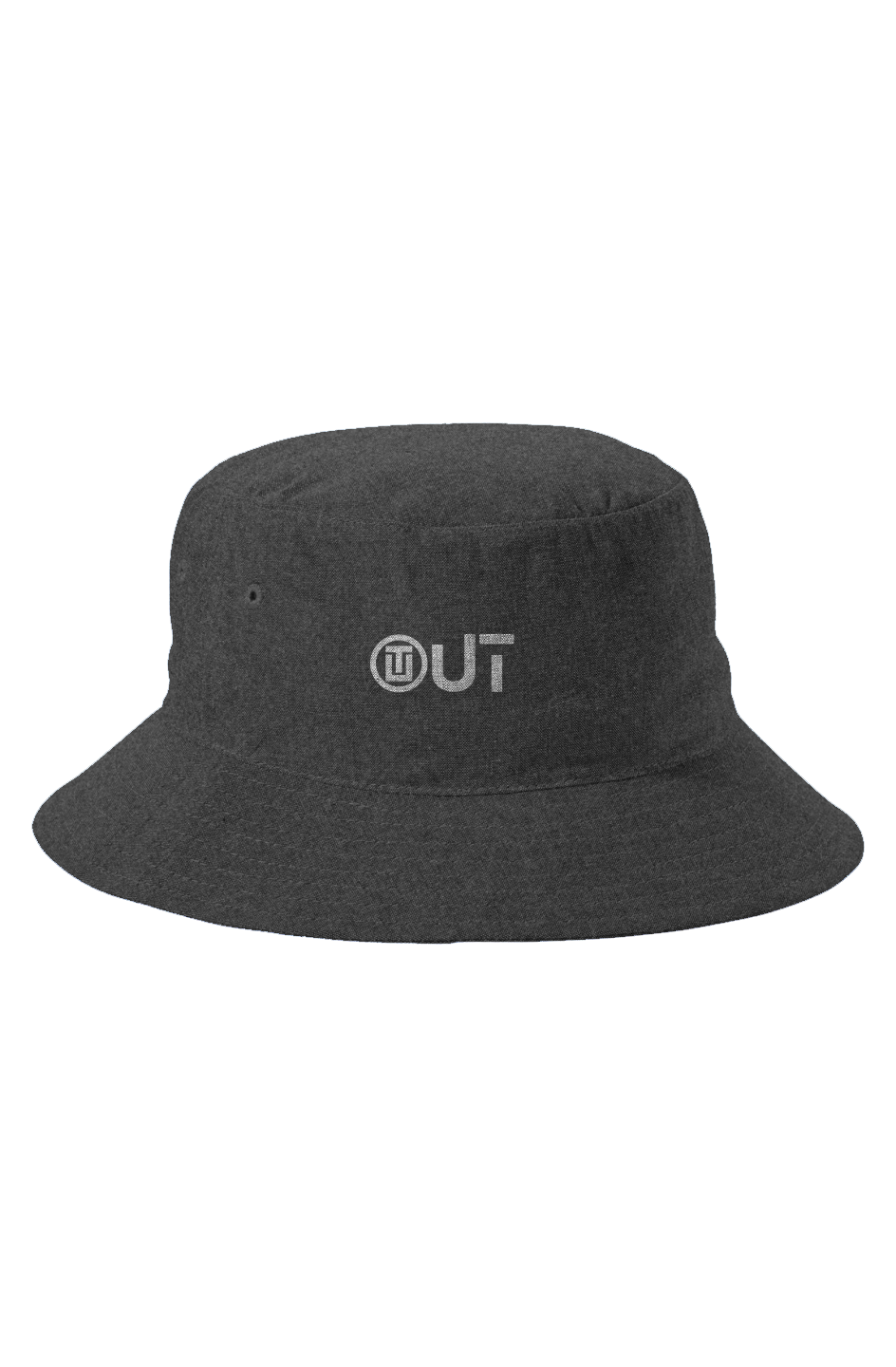 O'Logo Black Chambray Bucket Hat