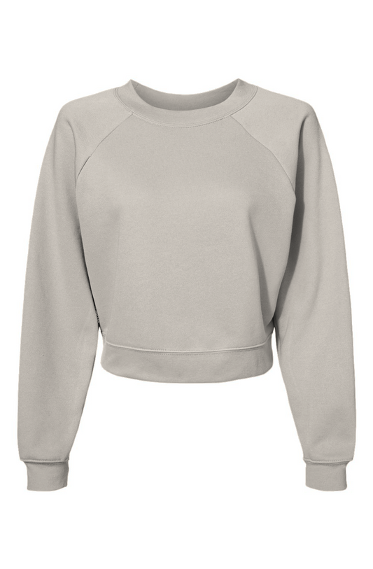 Label OUT Womens Raglan Pullover Fleece Sweatshirt