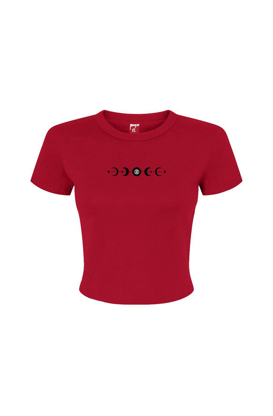 Astrological Women's Micro Rib Baby Tee