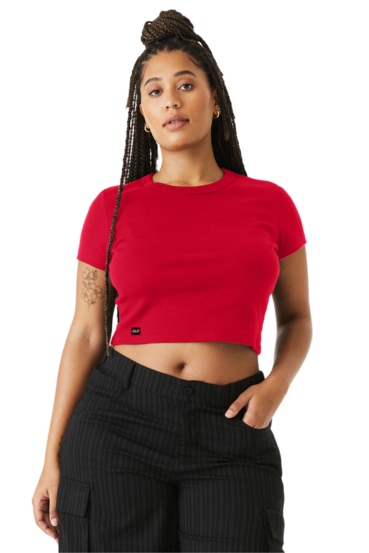 Micro Rib Baby Tee