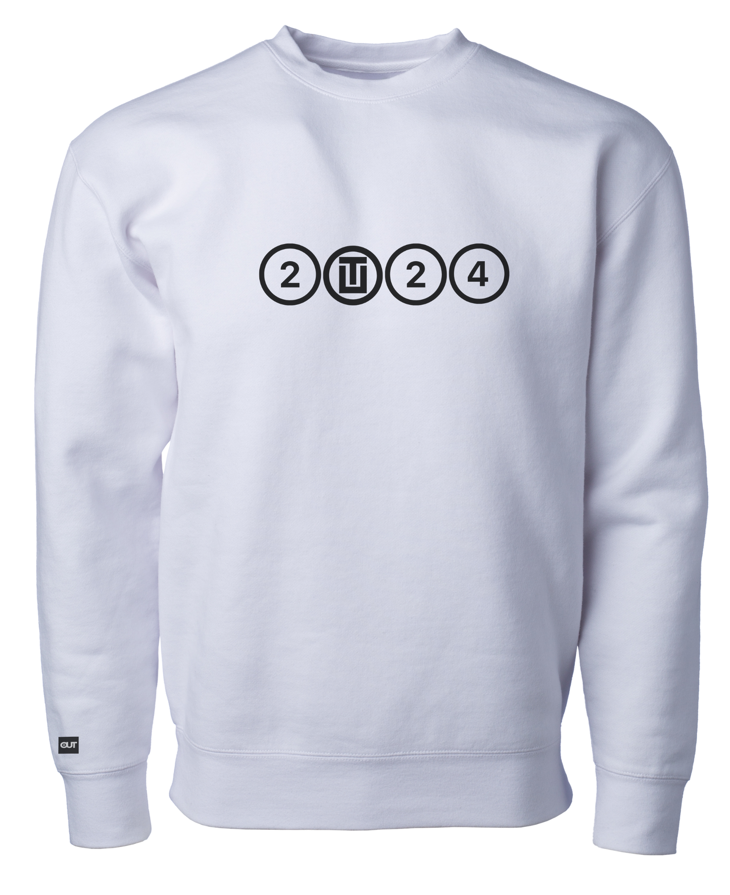 Out in 2024 Heavyweight Crewneck Sweatshirt