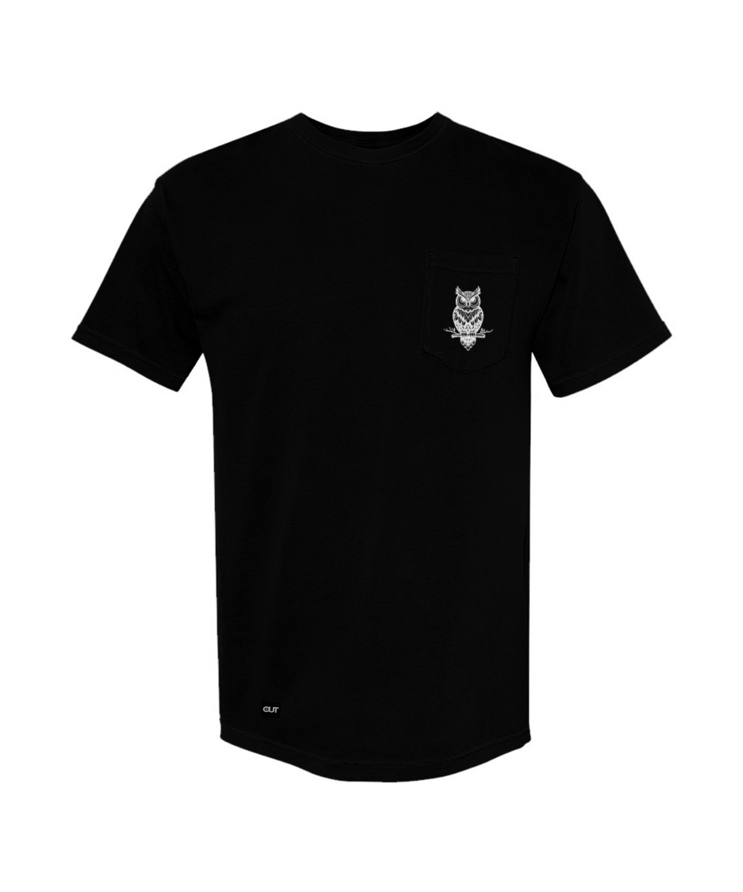 Hoot Heavyweight Pocket Tee