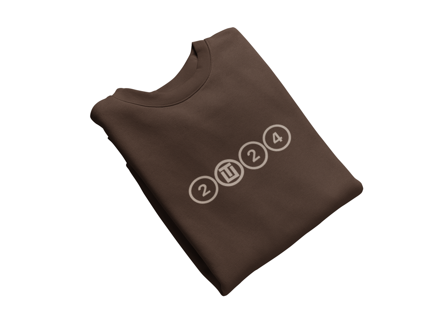 Brown cream 2024 Heavyweight Crewneck Sweatshirt