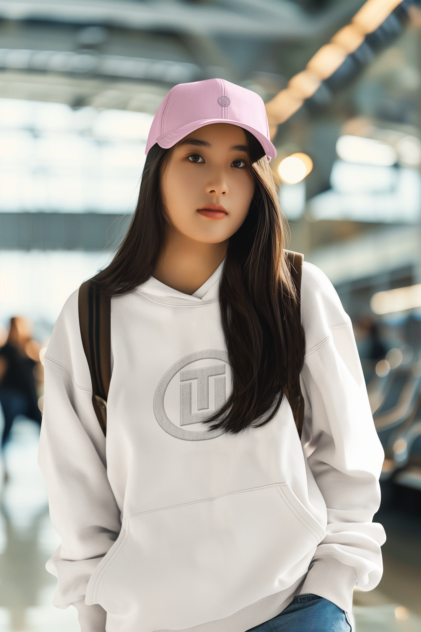 Cotton (pink logo) Blend Cap
