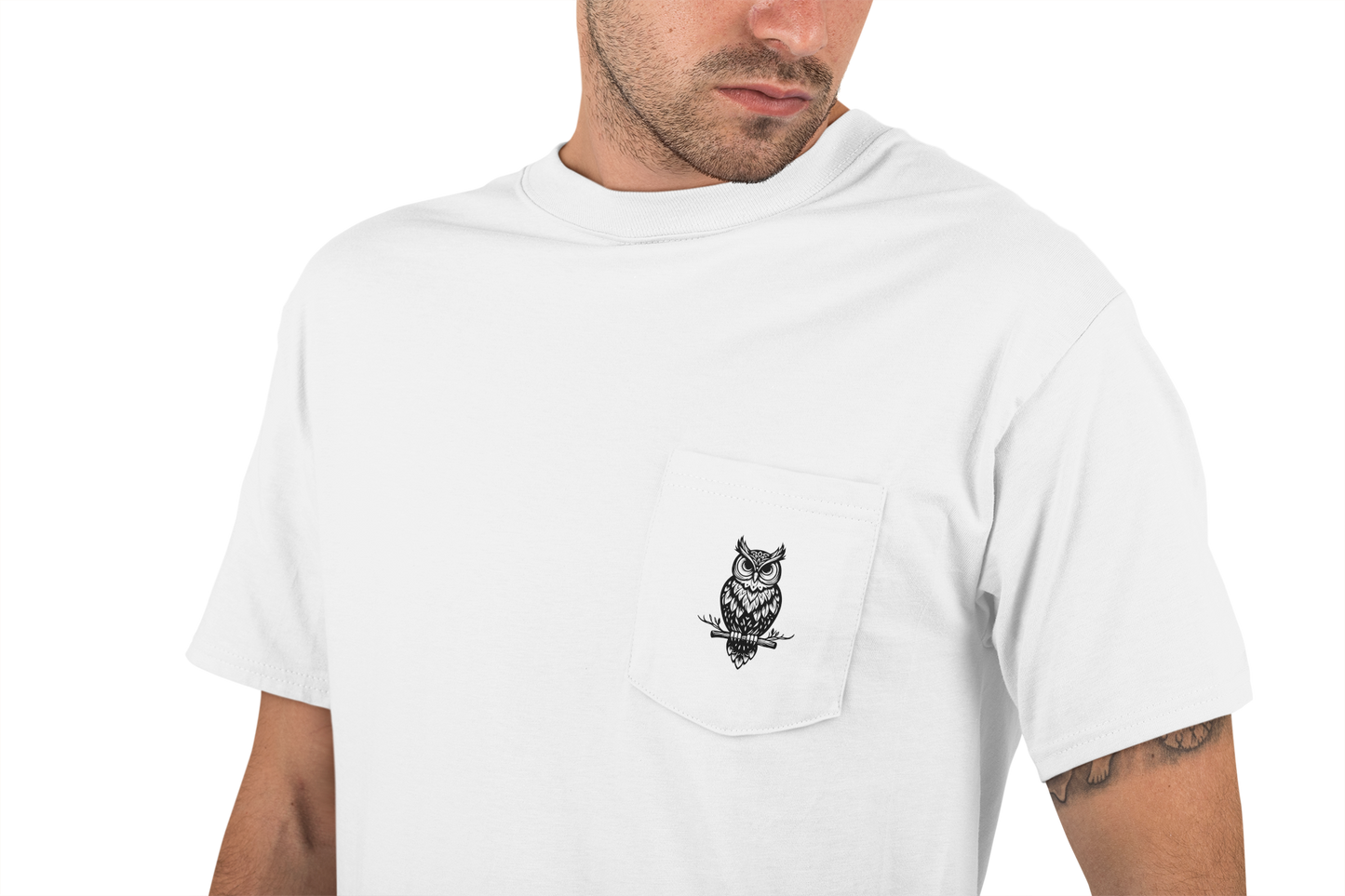Hoot Pocket tee