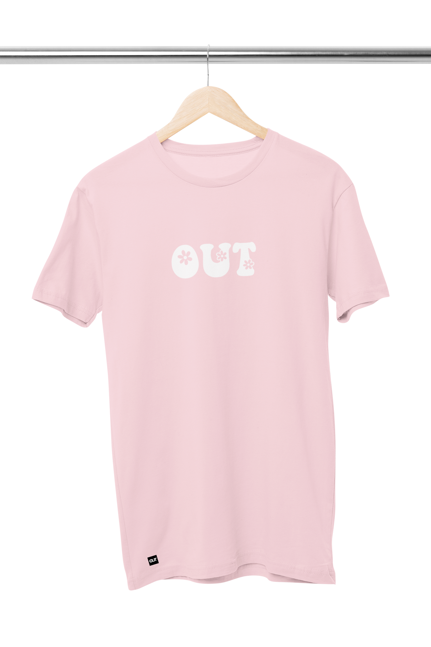 Girls Princess Crew (out flower print)