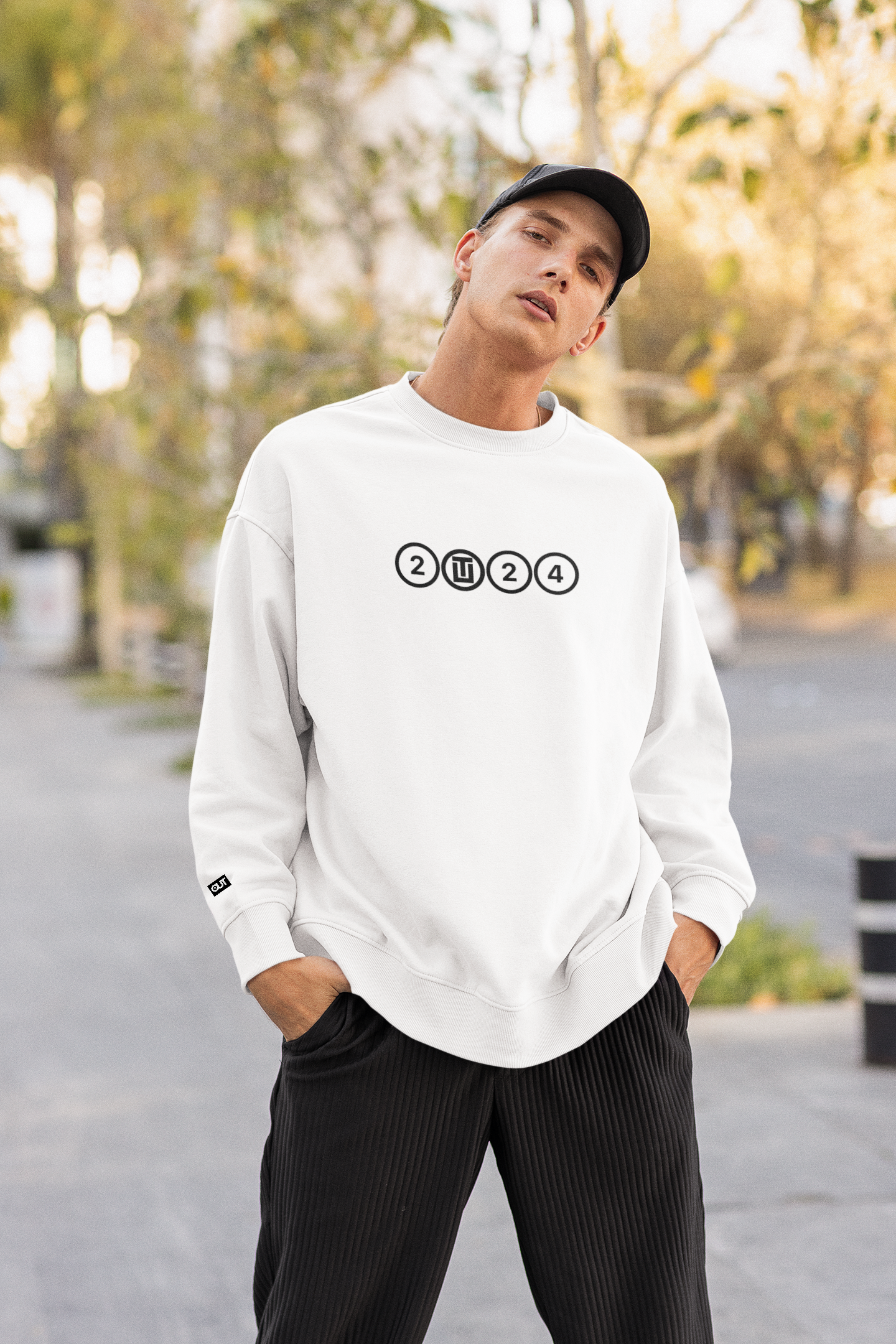 Out in 2024 Heavyweight Crewneck Sweatshirt