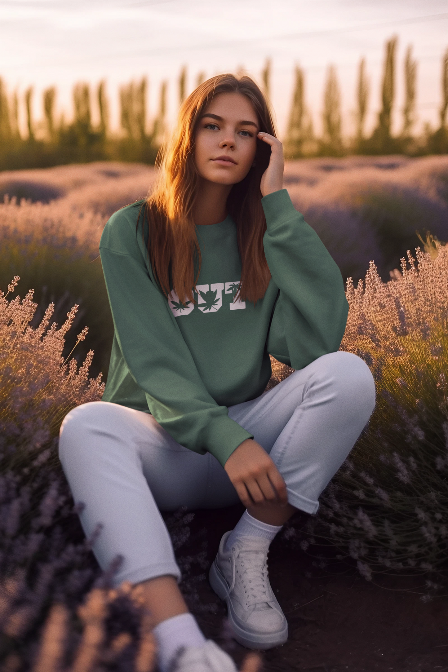 Chill Out Pigment Dyed Sweatshirt